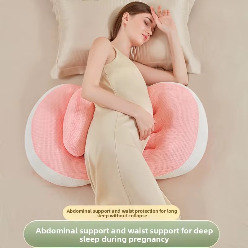 Nursing Pillow Breastfeeding - 妊娠中の枕 腰保護 横向き寝枕 妊娠サポート 授乳枕 アーティファクトパッド