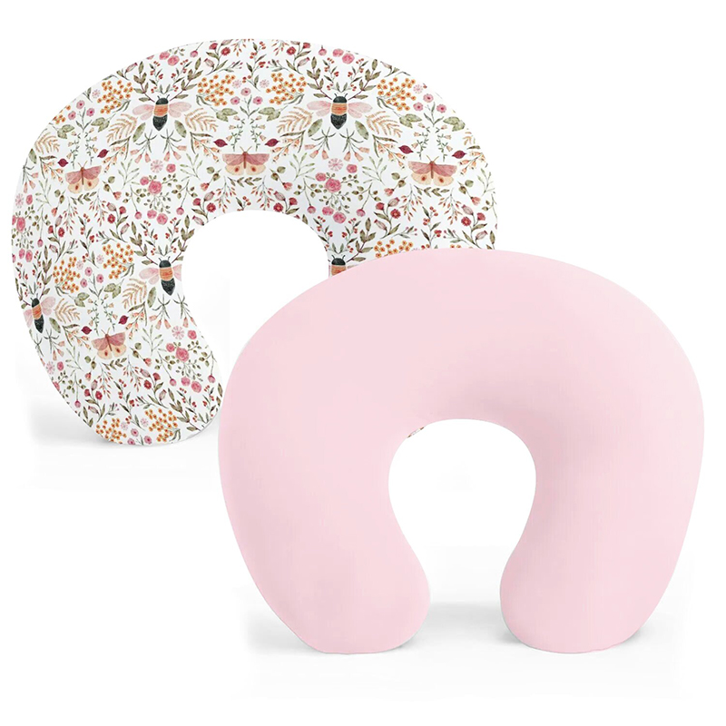 U字型母乳育児枕カバー,ベビープリントデザイン,取り外し可能 - Nursing Pillow Breastfeeding のレビューと価格