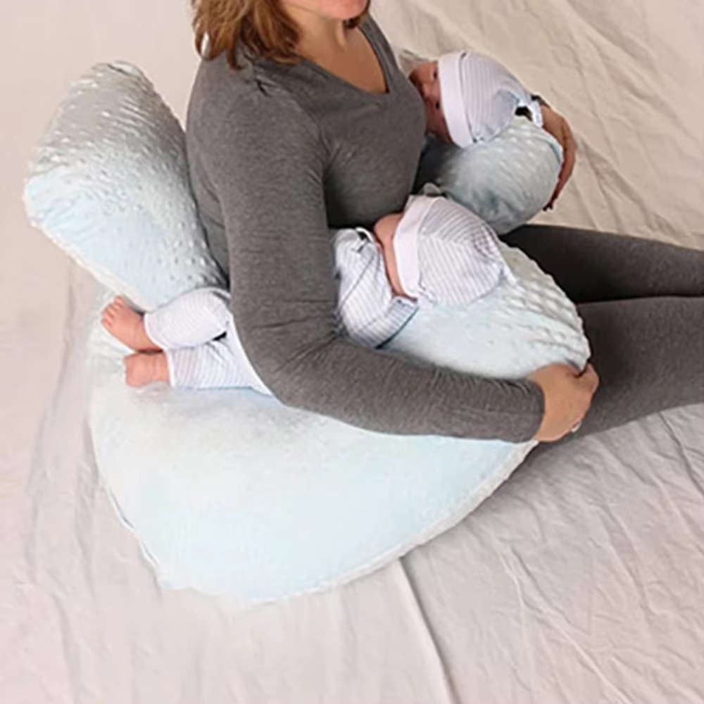 新生児用授乳ベッド 多機能授乳枕 ツイン授乳枕 乳児用授乳枕 - Nursing Pillow Breastfeeding のレビューと価格