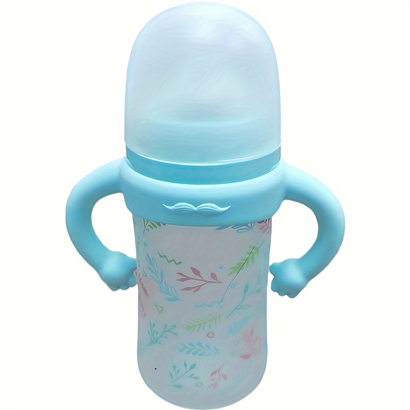 リトルハンドシリコンユニバーサル哺乳瓶ハンドルスリーブ、ほと - Zwitsal Baby Products のレビューと価格