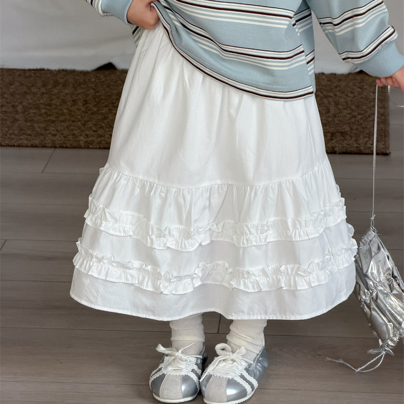 2026年春新作 子供用韓国風レースフリルスカート 女の子ベ - Baby Products Korean のレビューと価格