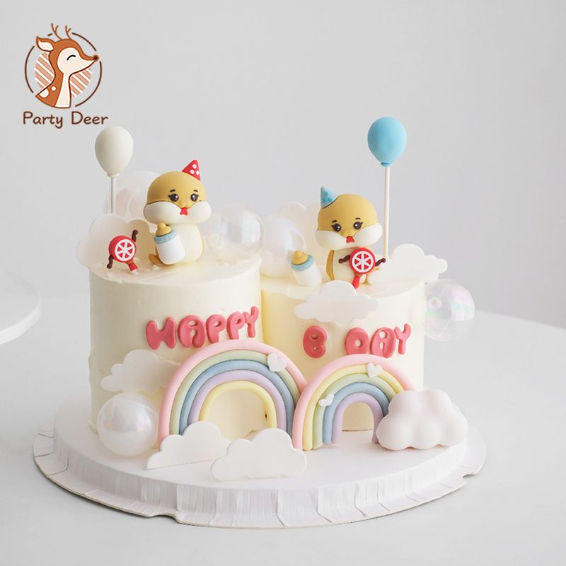 生まれたばかりの赤ちゃんの誕生日ケーキの装飾,満月の装飾品, - Zwitsal Baby Products のレビューと価格